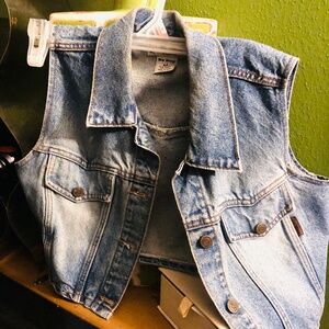 80’s Vintage Denim Vest